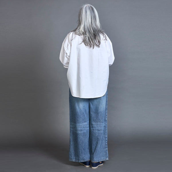 CYNDI Printed Shirt - White