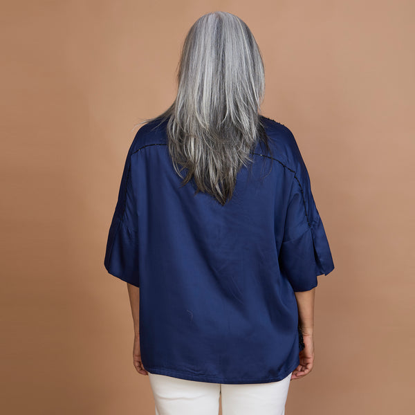 GIN Shirt - Navy Blue