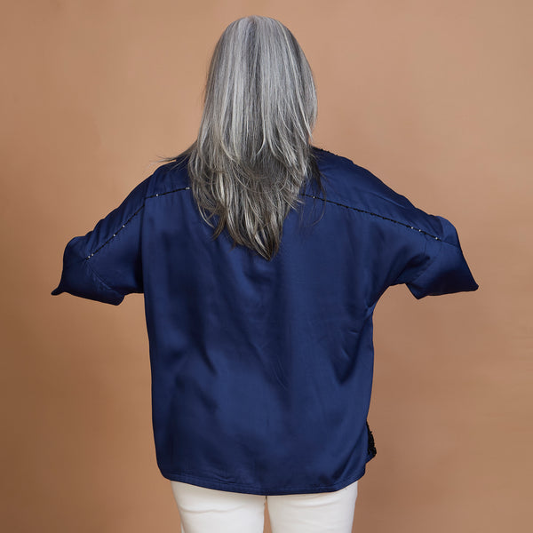 GIN Shirt - Navy Blue