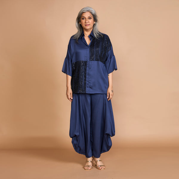 GIN GORO Set - Navy Blue