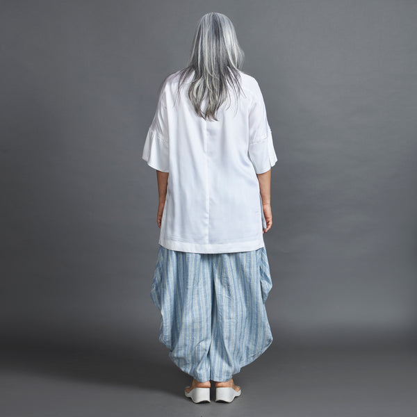 GORO Pants - Powder Blue with White stripes (LAST PIECE)