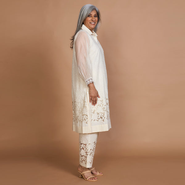 SOMA Cutwork Tunic Set