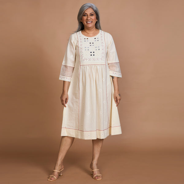 Aaloka Mirrorwork Dress