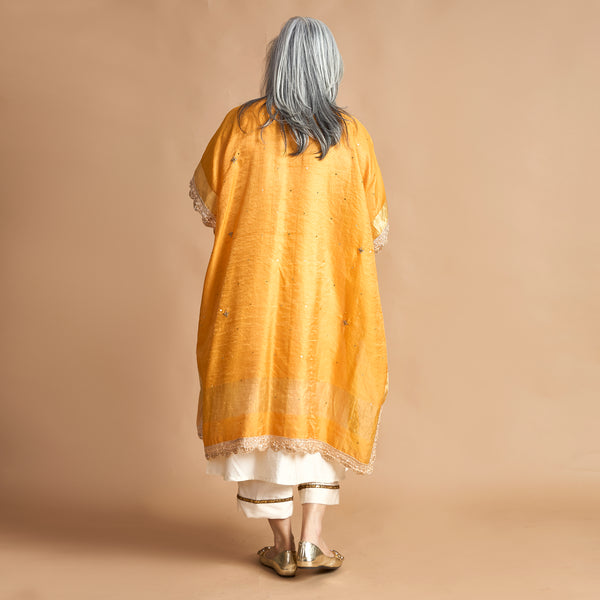 ANAM Dupatta Cape - Marmalade (LAST PIECE)