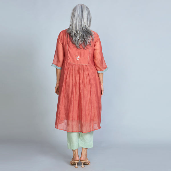 Aaloka Tunic Set - Coral (LAST PIECES)
