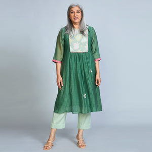 Aaloka Tunic Set - Green (LAST PIECES)