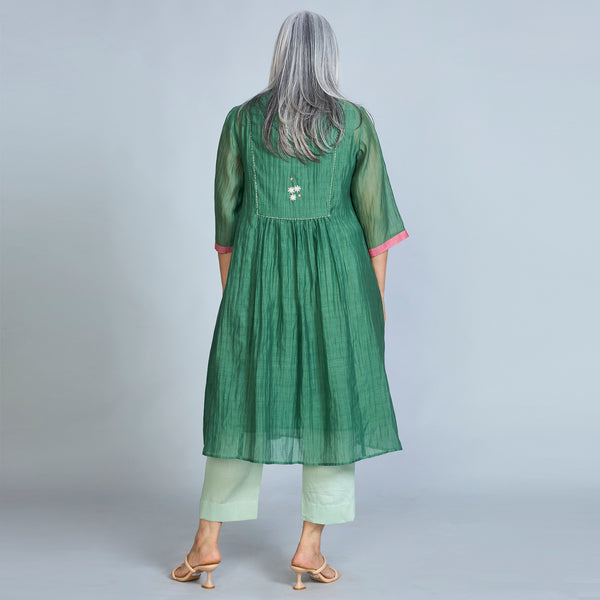 Aaloka Tunic Set - Green (LAST PIECES)