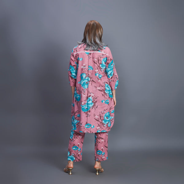 AARNA Tunic Set - Dusty Rose (PROMO)