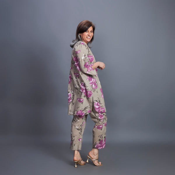 AARNA Tunic Set - Fawn Brown