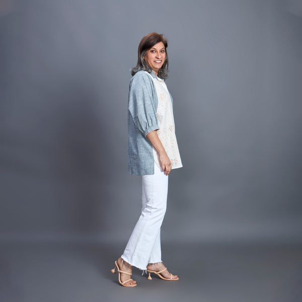 AINA Shirt - Mist Blue (PROMO)