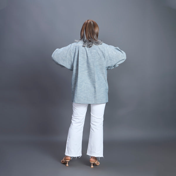 AINA Shirt - Mist Blue (PROMO)