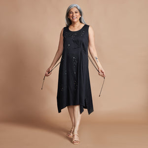 AKKI Midi Dress - Black