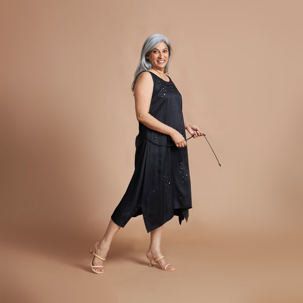 AKKI Midi Dress - Black