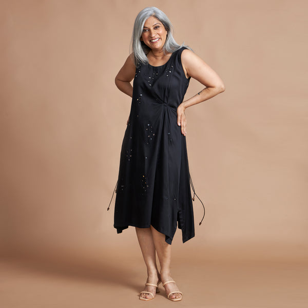 AKKI Midi Dress - Black