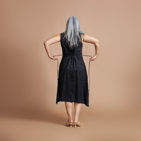 AKKI Midi Dress - Black