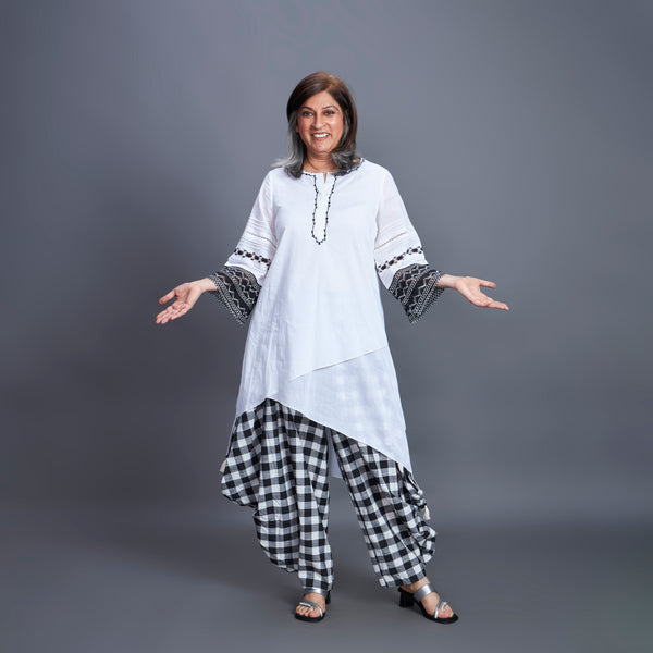 ANAHITA Goro Set - Black White (PROMO)