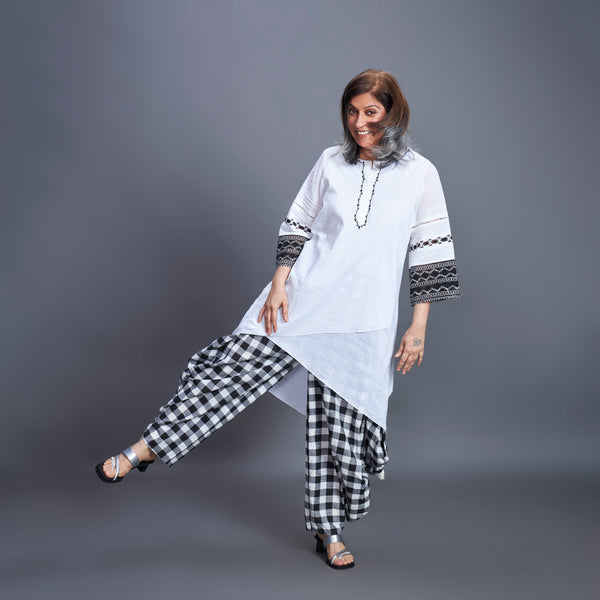 ANAHITA Goro Set - Black White (PROMO)