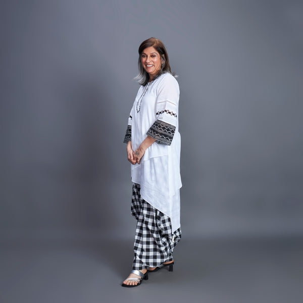 ANAHITA Goro Set - Black White (PROMO)