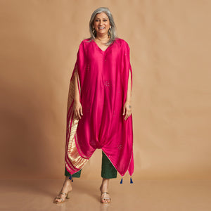 ANANTA Kaftan Set - Rani Pink (LAST PIECES)