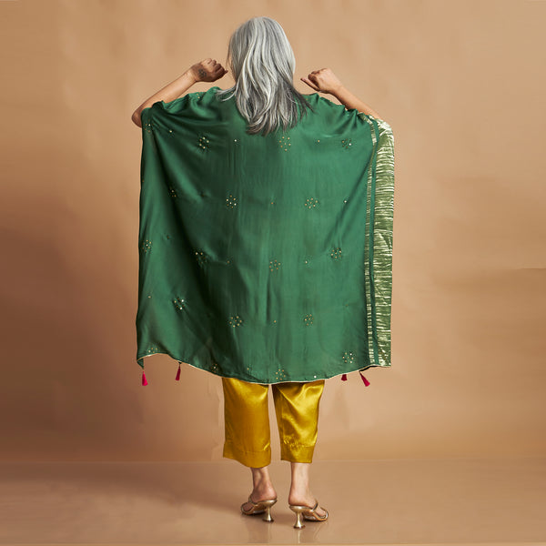 ANANTA Kaftan Set - Bottle Green (SOLD OUT)