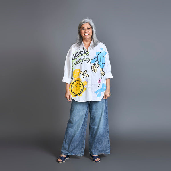 CYNDI Printed Shirt (LAST PIECES)