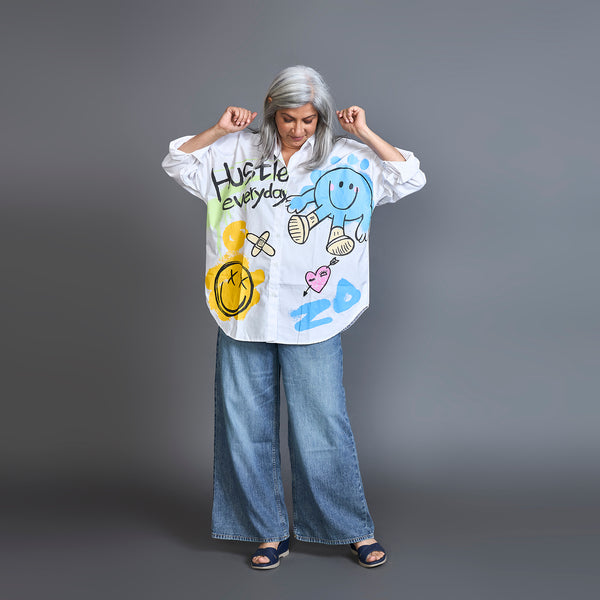 CYNDI Printed Shirt (LAST PIECES)