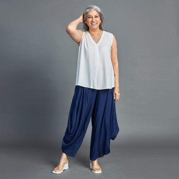 GORO Pants - Navy Blue Modal