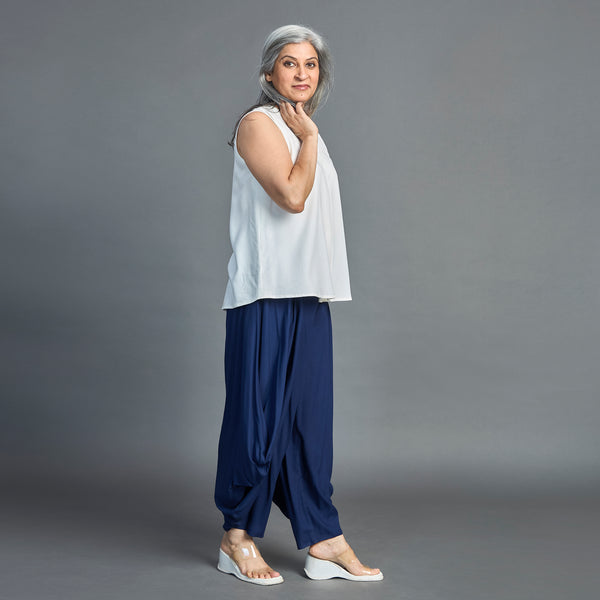 GORO Pants - Navy Blue Modal