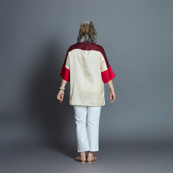 GIN Oversize shirt - Chettinad Spice