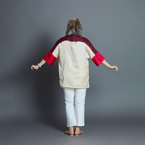 GIN Oversize shirt - Chettinad Spice