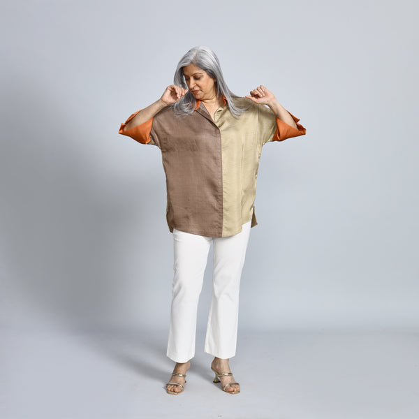 GIN Oversize Shirt - EARTH (PROMO)