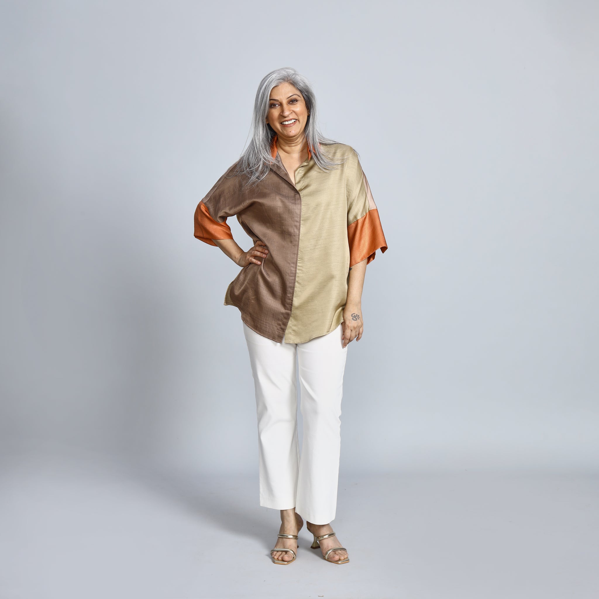 GIN Oversize Shirt - EARTH (PROMO)