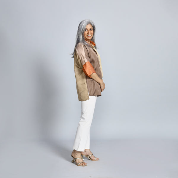 GIN Oversize Shirt - EARTH (PROMO)