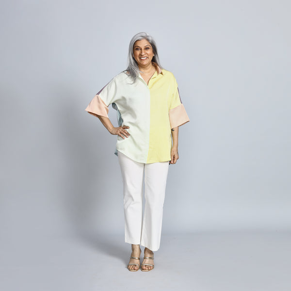 GIN Oversize Shirt - MARSHMALLOW (PROMO)