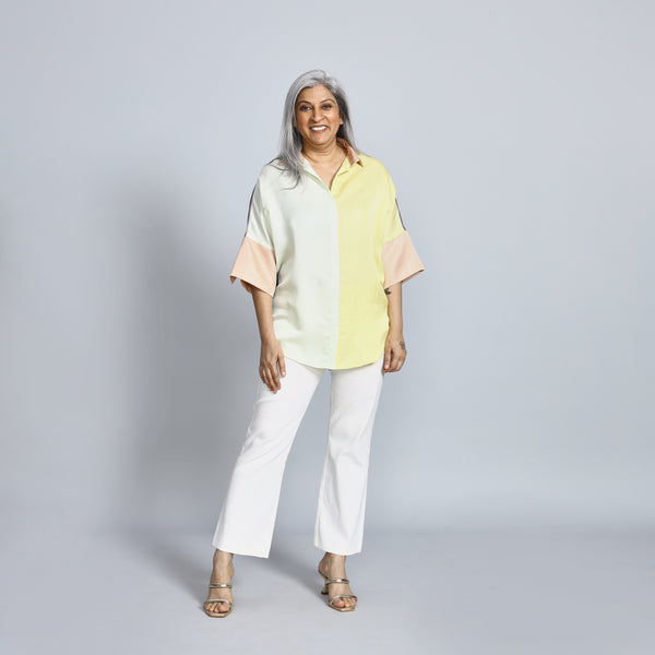 GIN Oversize Shirt - MARSHMALLOW (PROMO)