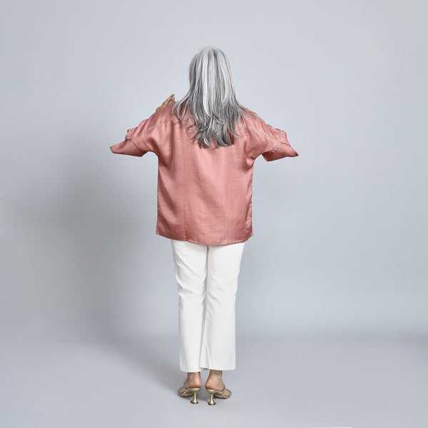 GIN Oversize Shirt - Pastel with Applique (SALE)