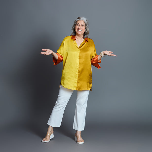 GIN Oversize shirt - JAISALMER Combination