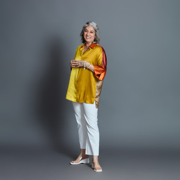 GIN Oversize shirt - JAISALMER Combination