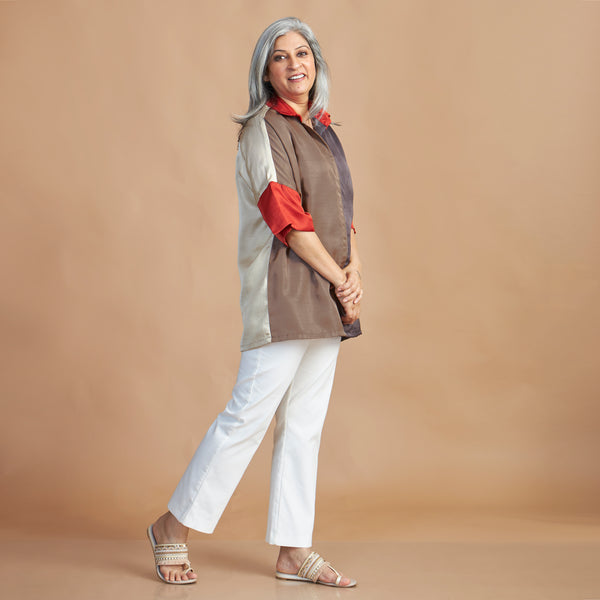 GIN Oversize Shirt - Charcoal (LAST PIECE)