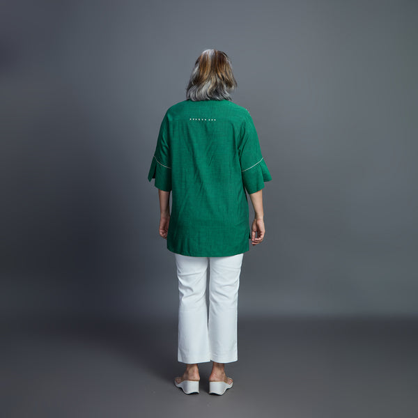 GIN Oversize shirt - Dark Green