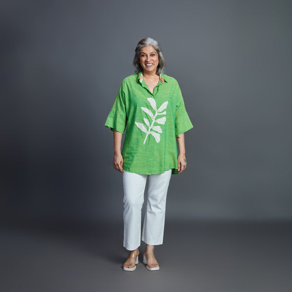 GIN Oversize shirt - Light Green