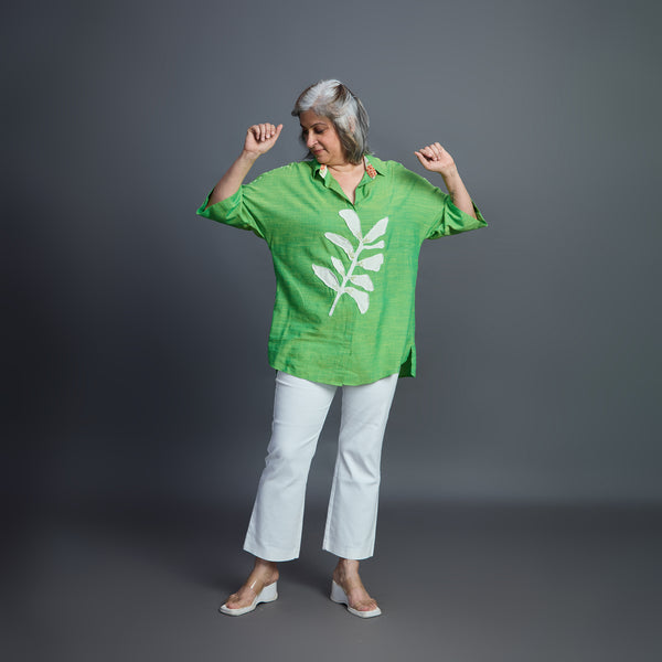 GIN Oversize shirt - Light Green
