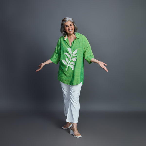 GIN Oversize shirt - Light Green