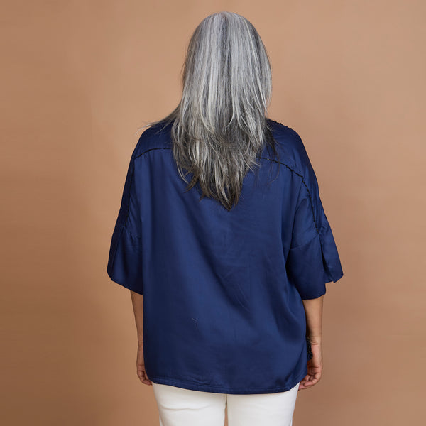 GIN Shirt - Navy Blue