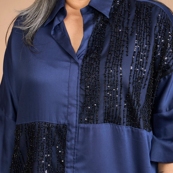 GIN GORO Set - Navy Blue