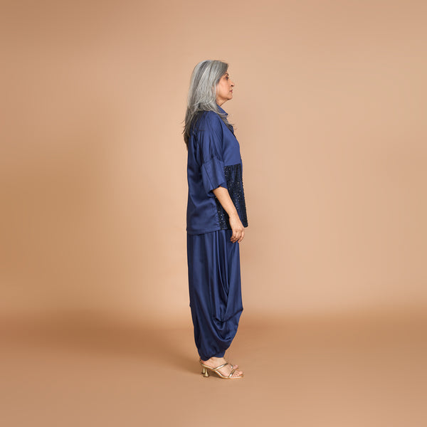 GIN GORO Set - Navy Blue