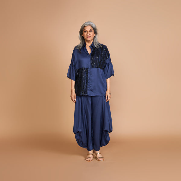 GIN GORO Set - Navy Blue