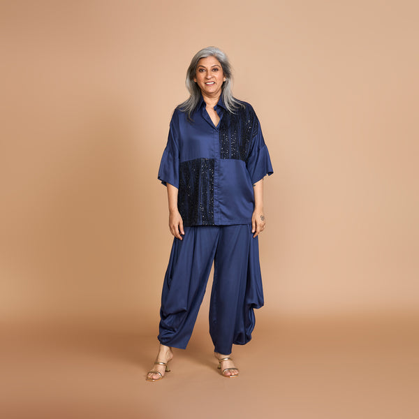 GIN GORO Set - Navy Blue