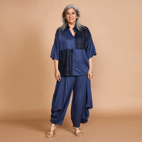 GIN GORO Set - Navy Blue