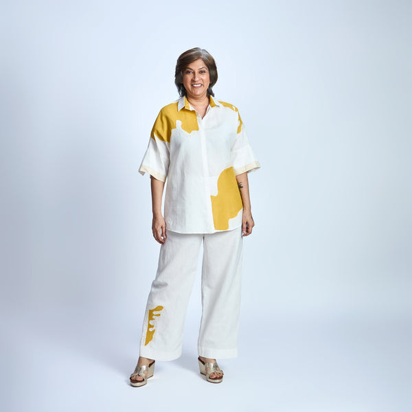 ZARAH Paint Drop Set - Ivory Yellow